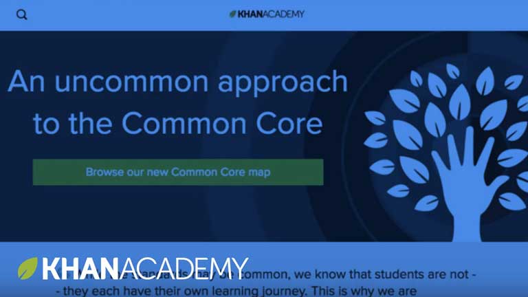 Kahn Academy Common Core