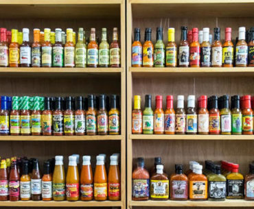 freedom of choice of hot sauces