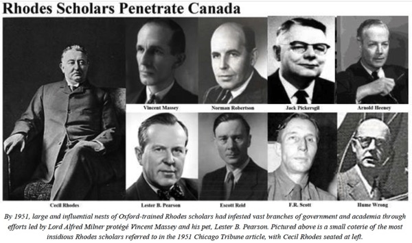 Rhodes Scholars Penetrate Canada